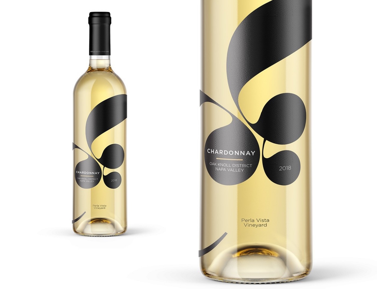 Packing design trends 2023 example: Wine label design