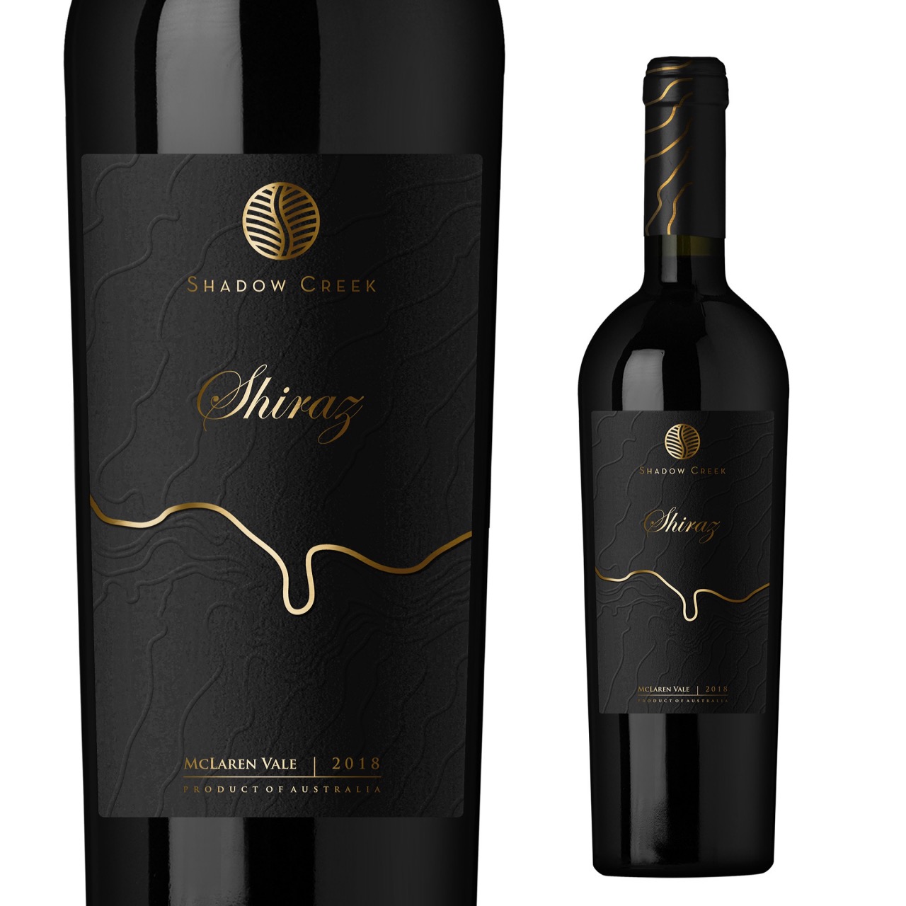 Packing design trends 2023 example: Australian Shiraz